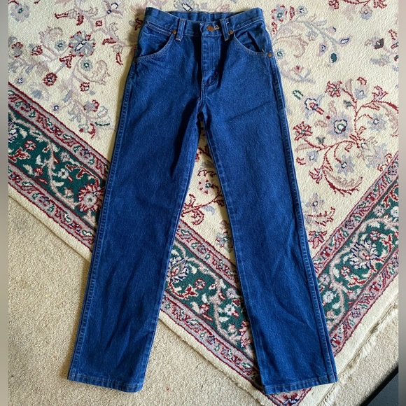 Vintage 00 Wrangler blue jeans - Picture 3 of 4